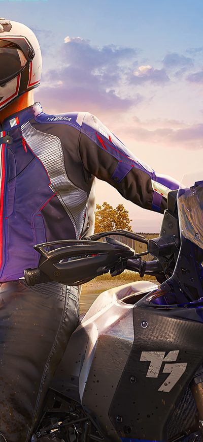 Fond d'écran iPhone Pubg Yamaha Helmet