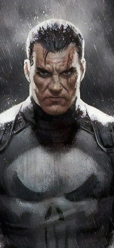 Fond d'écran iPhone Punisher Newart