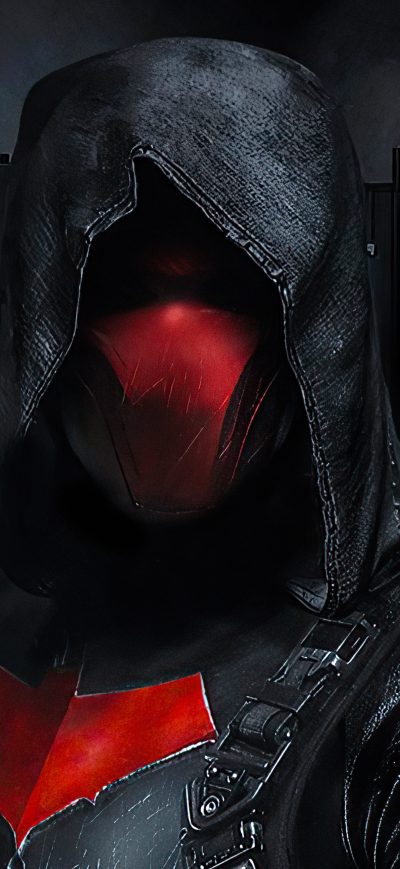 Fond d'écran iPhone Red Hood 2020 Artwork 4k
