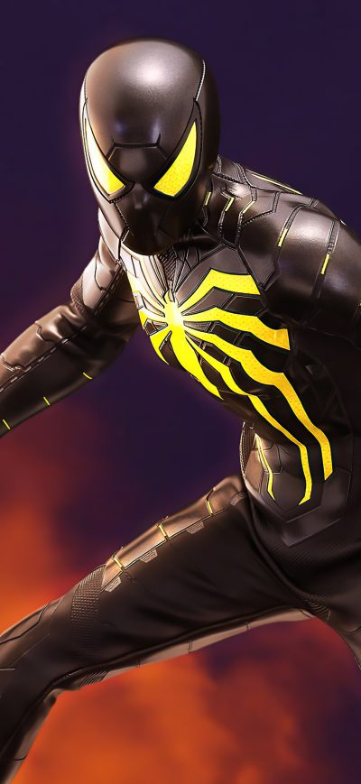 Fond d'écran iPhone SpiderMan Anti Ock Suit 5k