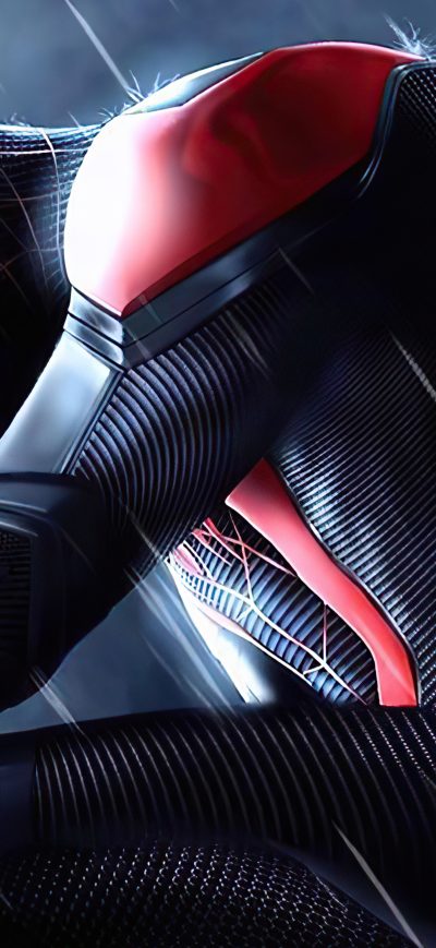 Fond d'écran iPhone Spider Man In Rain 4k