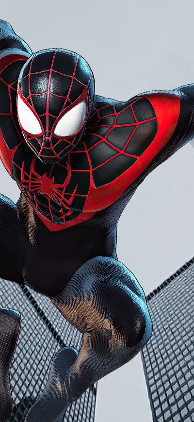Fond d'écran iPhone Miles Morales Spider Man 4k 2020