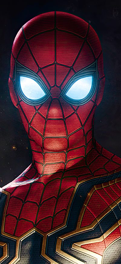 Fond d'écran iPhone Spider Man Eyes Glowing