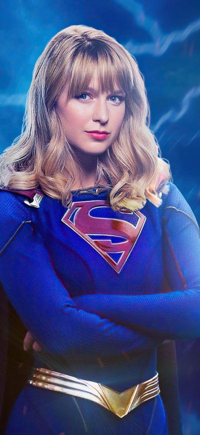 Fond d'écran iPhone Supergirl Warrior Girl 4k