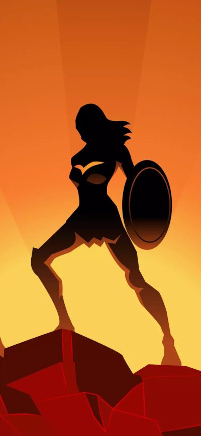 Fond d'écran Dc Heroes sur iPhone
