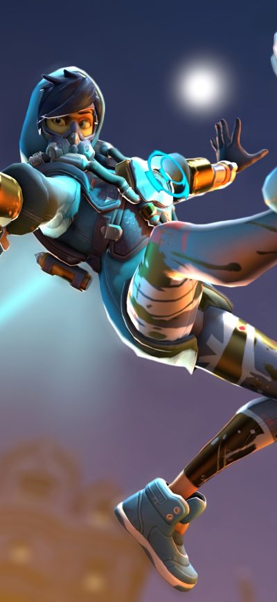 Fond d'écran iPhone Tracer Overwatch 2 2020