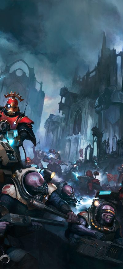 Fond d'écran iPhone Warhammer 40000 8k