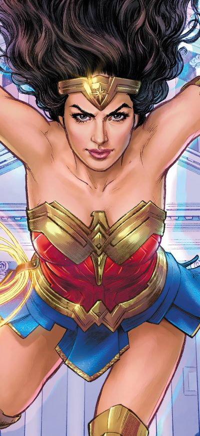 Fond d'écran iPhone Wonder Woman 1984 Concept Artwork
