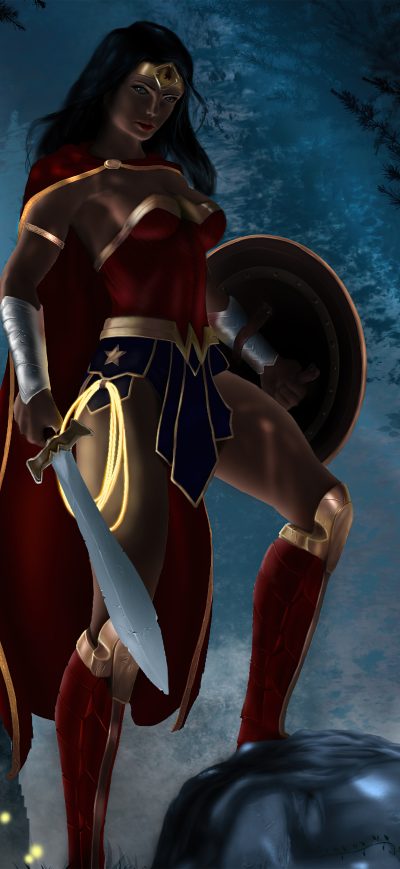 Fond d'écran iPhone Diana The Wonder Woman
