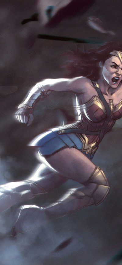 Fond d'écran iPhone Wonder Woman Roar