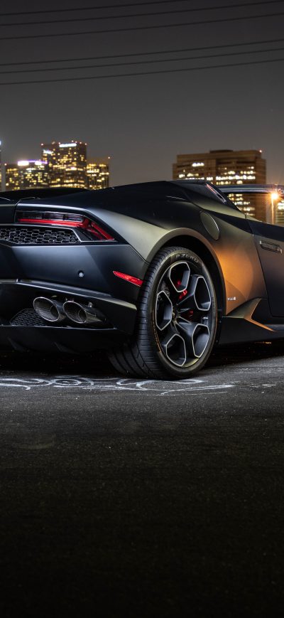 Fond d'écran iPhone Huracan Rear 8k