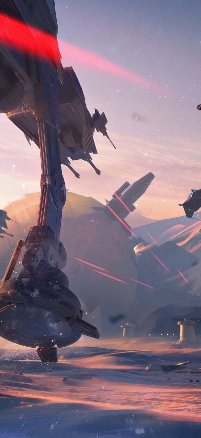 Fond d'écran iPhone AT AT Walker Star Wars Battlefront II