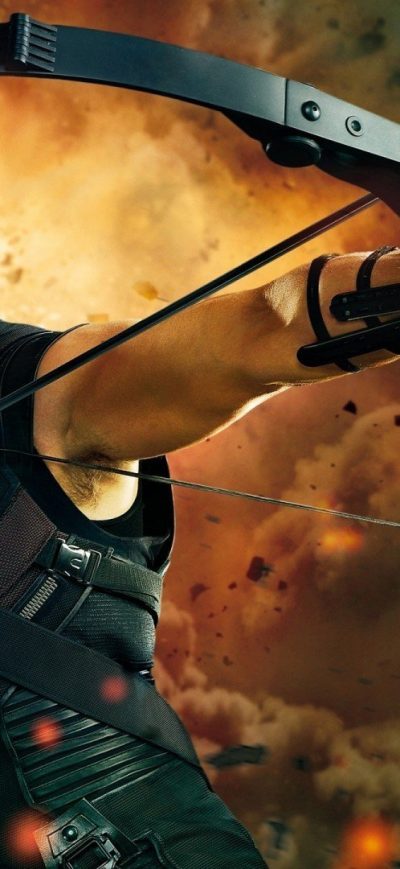 Fond d'écran iPhone Hawkeye In Captain America Civil War