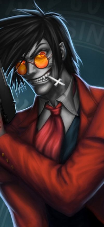 Fond d'écran iPhone Hellsing Alicard Art