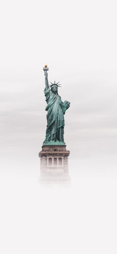 Fond d'écran iPhone Statue Of Liberty 8k