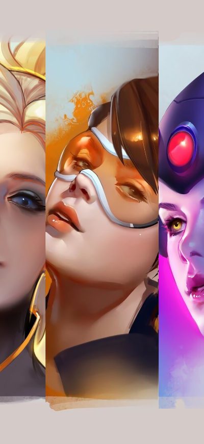 Fond d'écran iPhone Overwatch Girls 4k