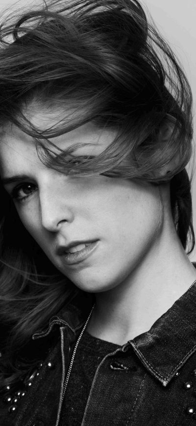 Fond d'écran iPhone Anna Kendrick Black And White