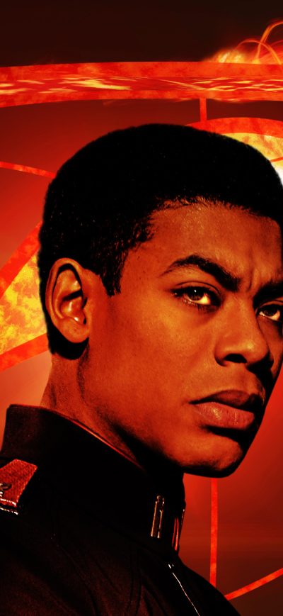 Fond d'écran iPhone Aaron Pierre In Krypton