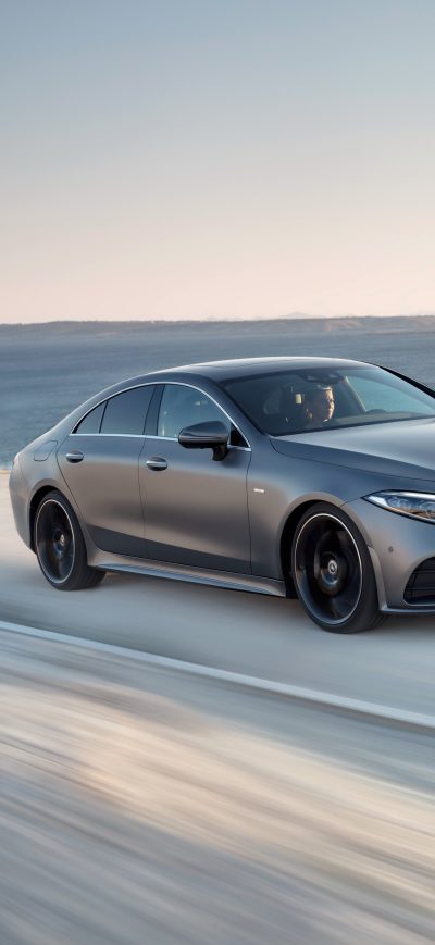 Fond d'écran Mercedes Benz CLS 450 AMG Line Edition 1 2018 sur iPhone