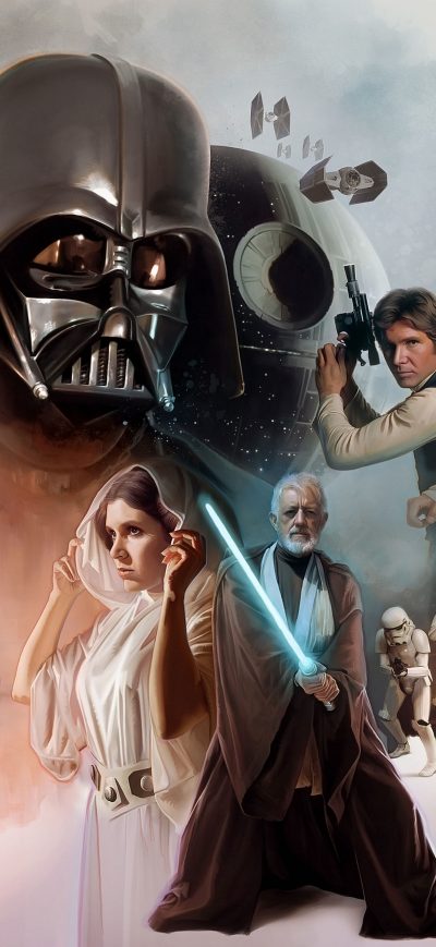 Fond d'écran iPhone Star Wars Scifi Artwork