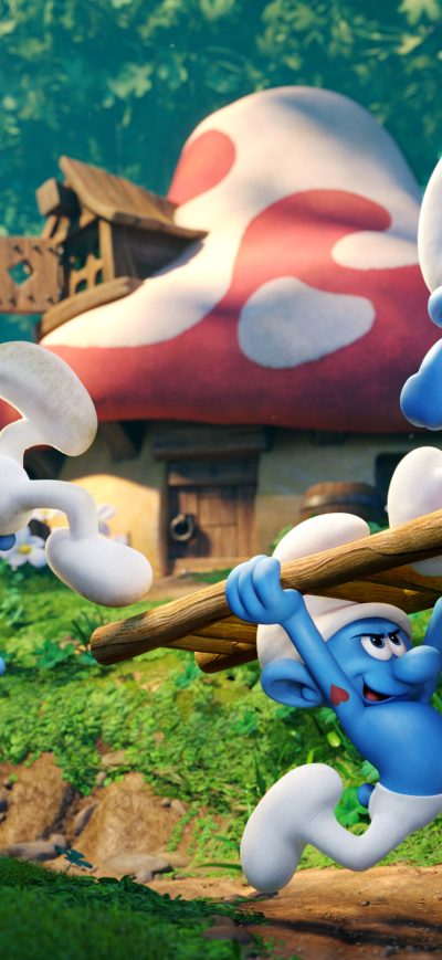 Fond d'écran iPhone 2017 Smurfs The Lost Village