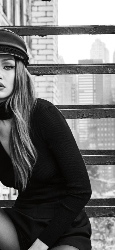 Fond d'écran Maybelline Gigi Hadid 4k sur iPhone