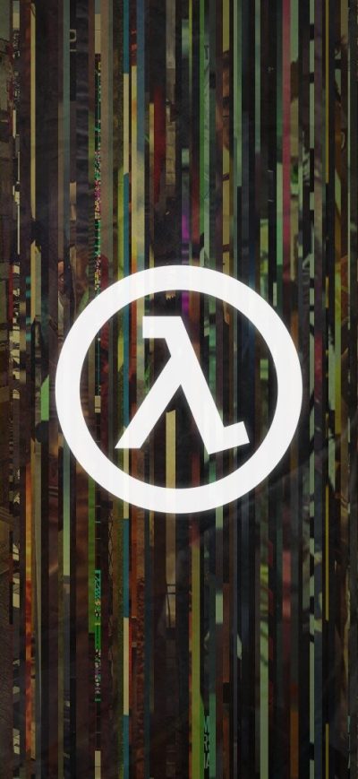 Fond d'écran Half Life Game Logo sur iPhone