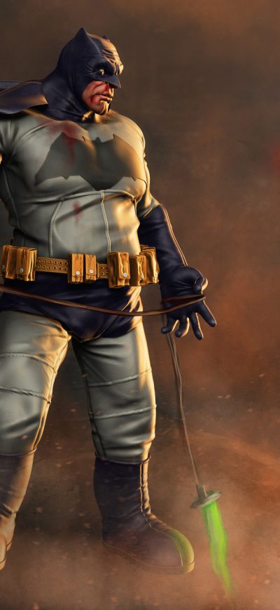 Fond d'écran iPhone Batman Dark Knight Art 5k
