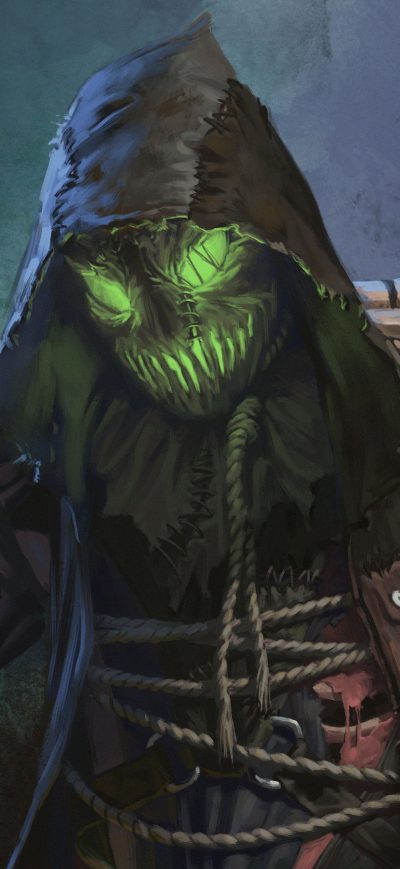 Fond d'écran iPhone Injustice 2 Scarecrow Artwork 4k