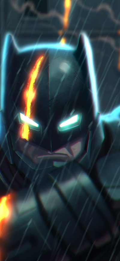 Fond d'écran iPhone Batman Digital Artwork 4k