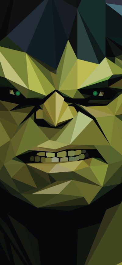 Fond d'écran iPhone Hulk Facets