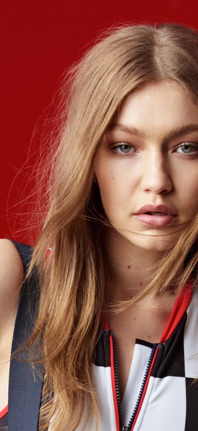 Fond d'écran iPhone 2018 Gigi Hadid Tommy Hilfiger