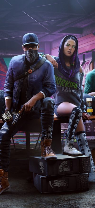 Fond d'écran iPhone Watch Dogs 2 4k Game
