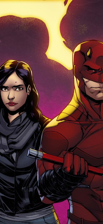Fond d'écran iPhone The Defenders Comics Artwork 8k