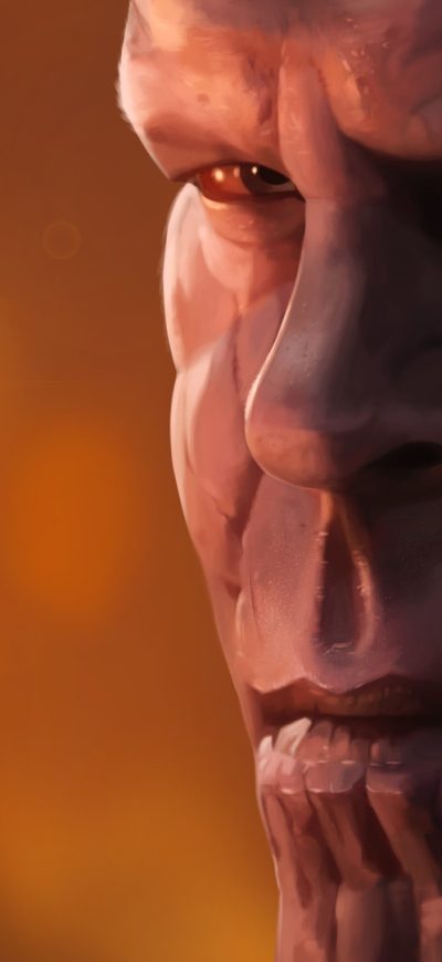 Fond d'écran iPhone Thanos In Avengers Infinity War Artwork