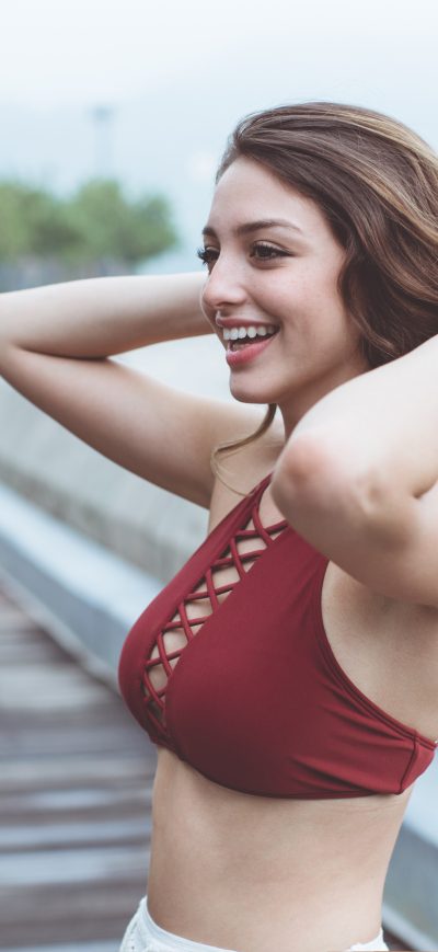 Fond d'écran iPhone 5k Celine Farach 2017