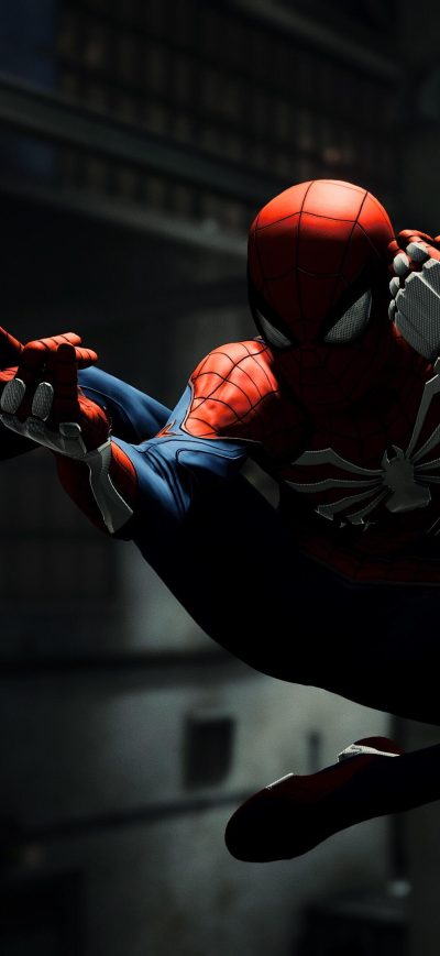 Fond d'écran iPhone Spidey PS4 4K
