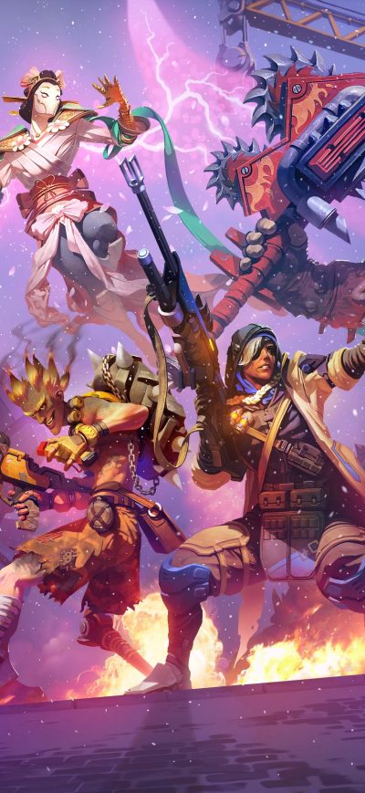 Fond d'écran iPhone Heroes Of The Storm 4k