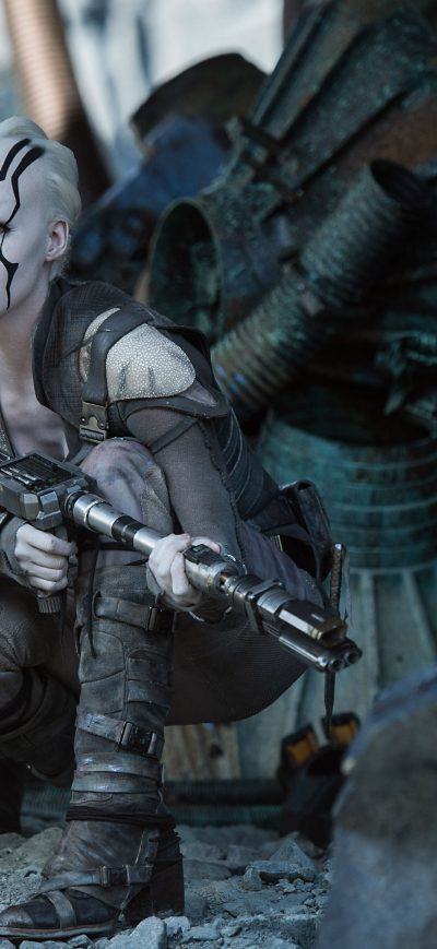 Fond d'écran iPhone Star Trek Beyond Zachary Quinto And Sofia Boutella