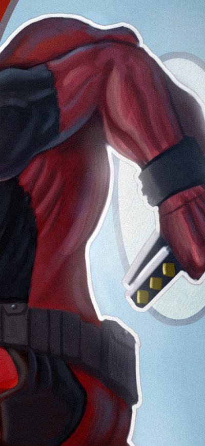 Fond d'écran iPhone Deadpool Arts 2018