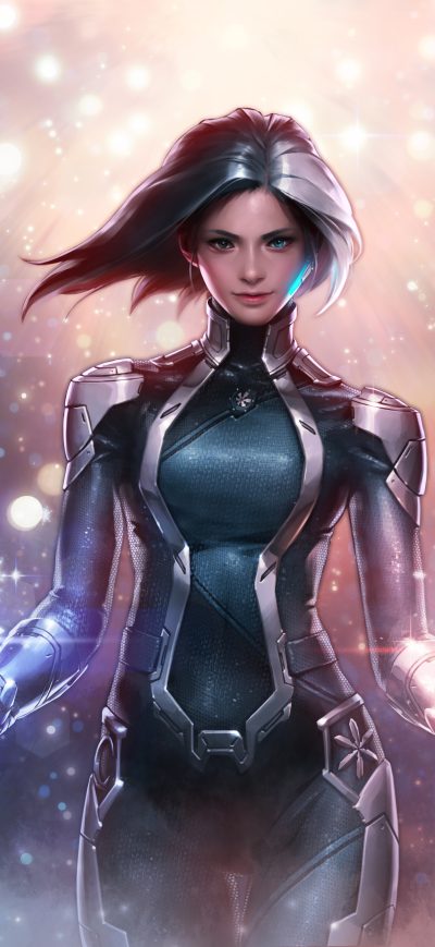 Fond d'écran iPhone Marvel Future Fight Luna Snow