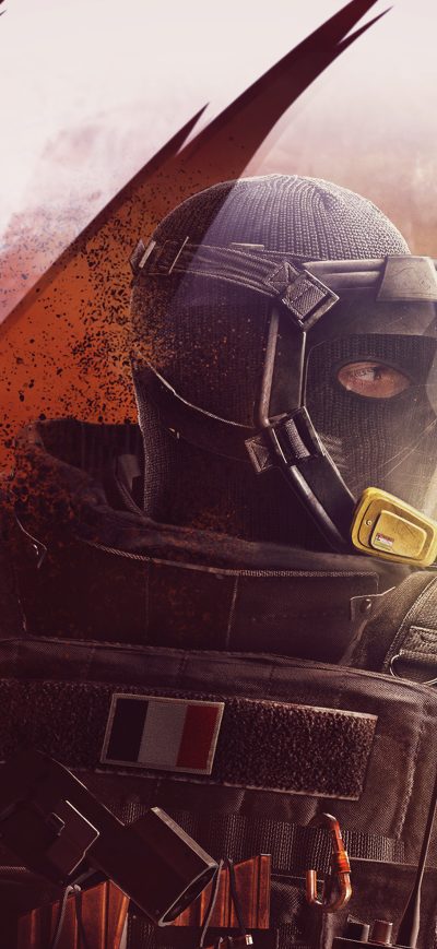 Fond d'écran iPhone Lion Rainbow Six Siege 4k