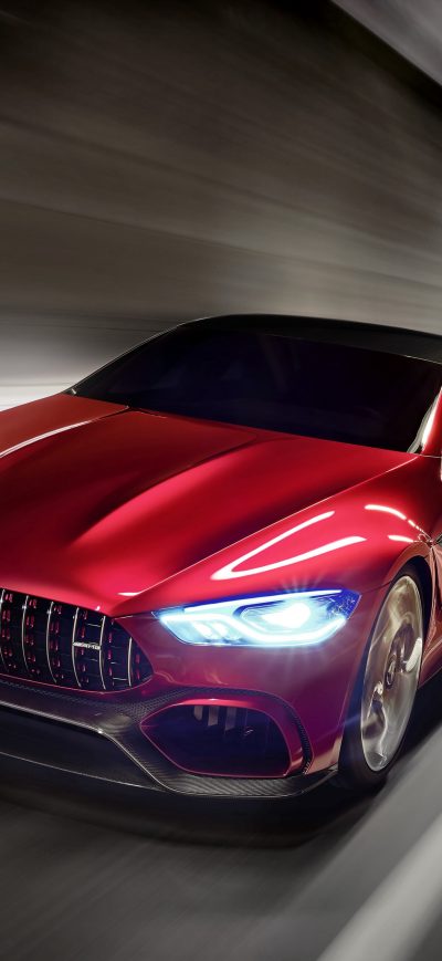 Fond d'écran iPhone Mercedes Amg GT 2017 4k