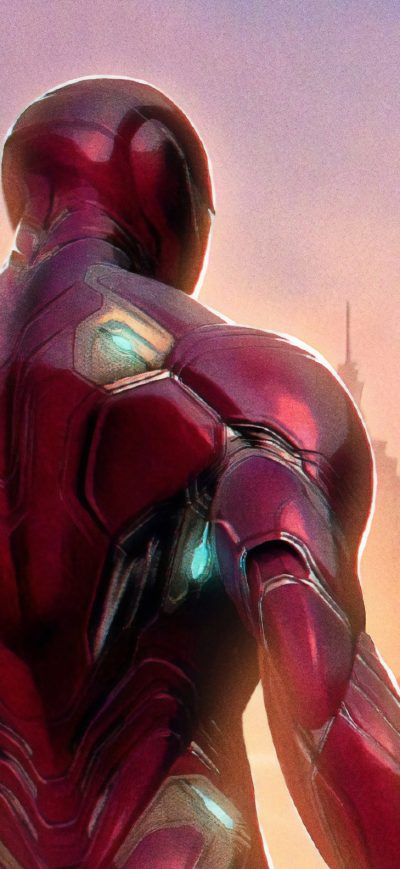 Fond d'écran iPhone Iron Man Avengers Endgame Chinese Poster