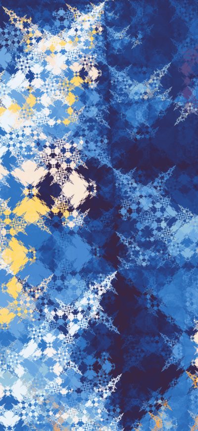 Fond d'écran Abstract Fractal 4k sur iPhone