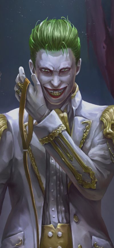 Fond d'écran Joker King sur iPhone