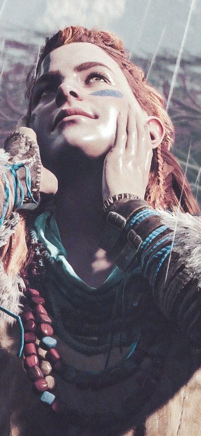 Fond d'écran iPhone Life Is Good Aloy Horizon Zero Dawn 4k