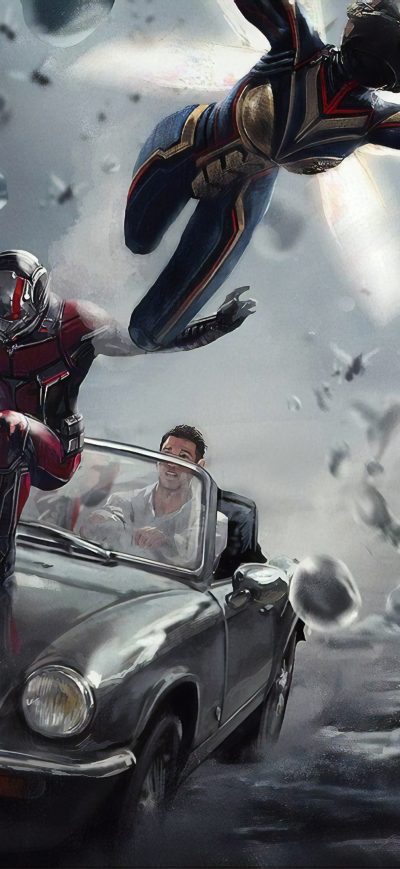 Fond d'écran iPhone Antman 4k