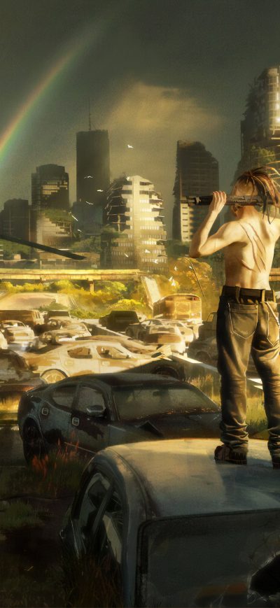 Fond d'écran iPhone Post Apocalypse 4k