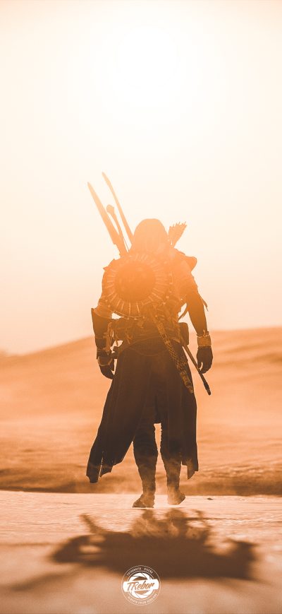Fond d'écran iPhone Assassins Creed Origins Game 4k